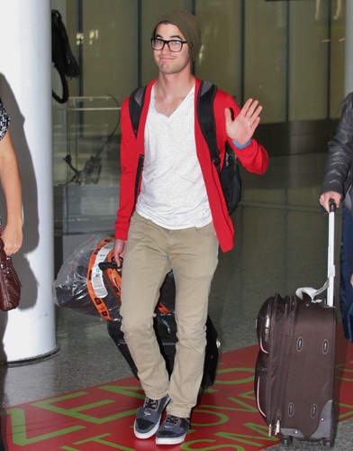 Darren Criss Arrives In Toronto - September 7, 2012