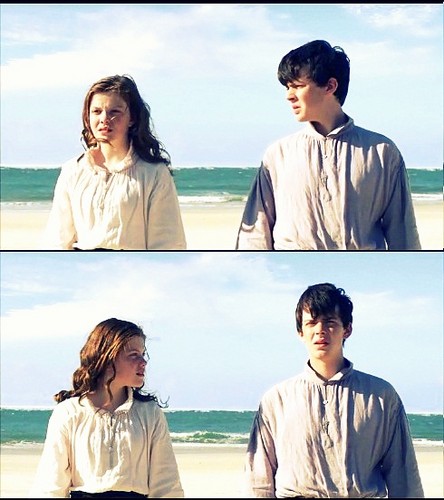  Edmund and Lucy in Voyage Of The Dawn Treader