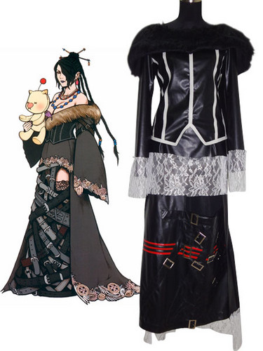  Final Fantasy X Lulu Cosplay Costume