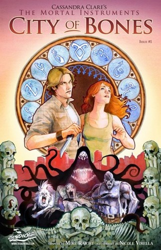  First look at "The Mortal Instruments: City of Bones" graphic novel {Issue #1}.
