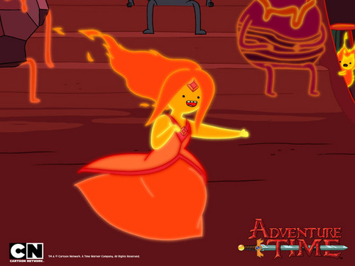  Flame princess fond d’écran