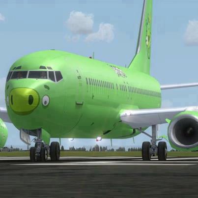  Green Pig Plane