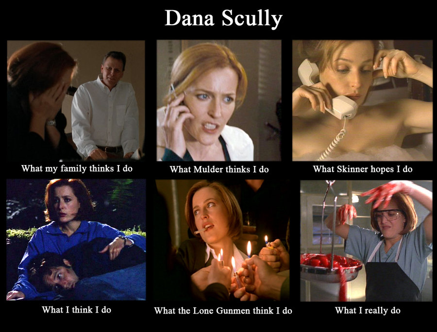HAHA Dana Scully meme XD