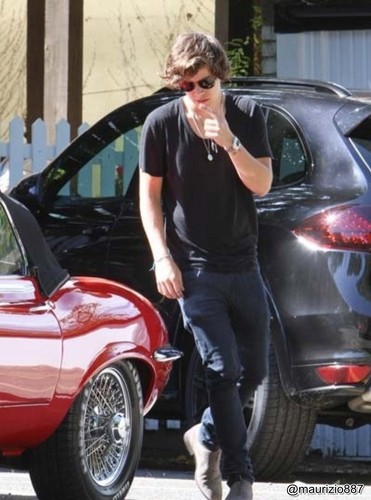  Harry styles car 2012