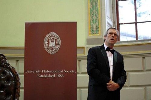  Hugh Laurie at Trinity College Dublin. 19.09.2012