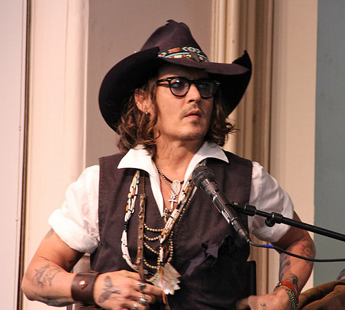  Johnny Depp being an ángel (like always)