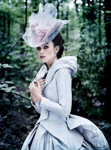 Keira in AK costume for Vogue (Oct. 2012)