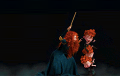  Merida and the triplets