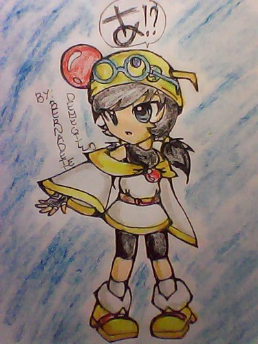  My fã Art of Ying animê Costplaying Saber Marionette