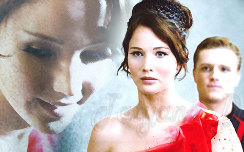  Peeta Mellark and Katniss Everdeen
