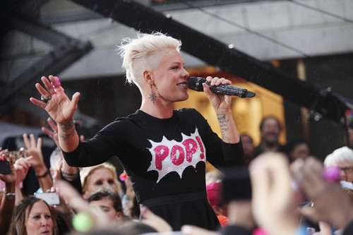 Pink Performs On NBC's "Today"