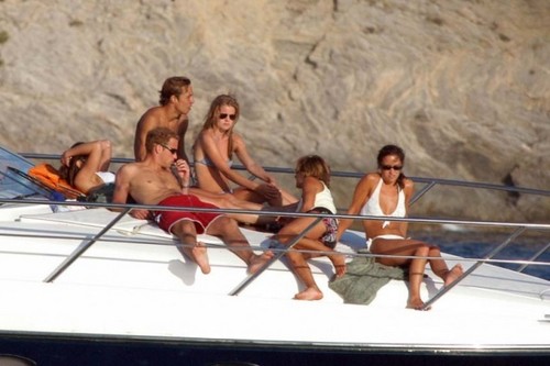 Prince William and Kate Middleton on holiday in Ibiza, Spain