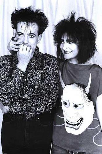  Robert Smith and Siouxsie Sioux