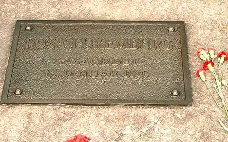  Rosa Luxemburg -Rosalia Luxemburg(5 March 1871 – 15 January 1919)