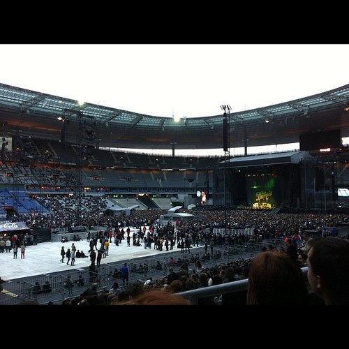  Stade de France getting ready for Gaga