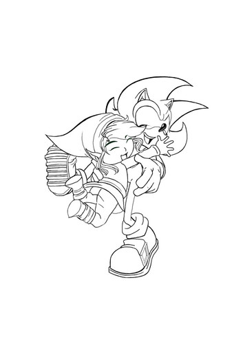  Lineart _ Toon "Link" Cartoon & Sonic