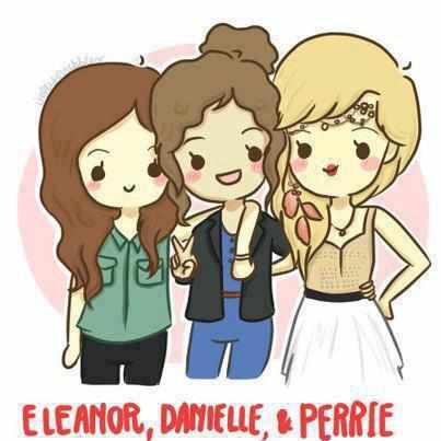  eleanor, danielle, and perrie