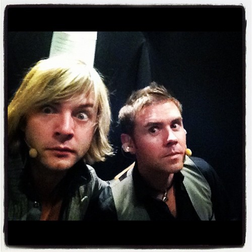  keith & neil backstage