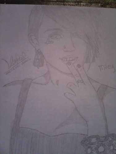  my other miley drawing