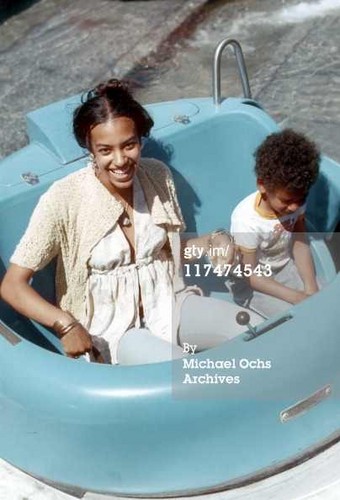  olympia & the youngest of the sylvers clan christopher at disneyland '73