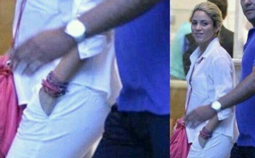  Шакира pregnant belly