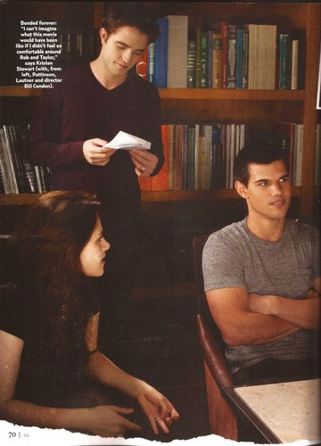  "US Weekly" scans featuring new stills from Breaking Dawn Part 2.