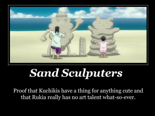  Bleach Sand Sculputures