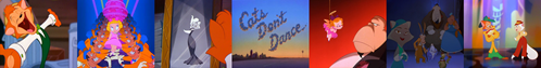  猫 Don't Dance Banner Thing