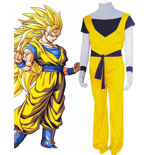 Dragon Ball Z Son Goku Super Saiyan Cosplay Costume