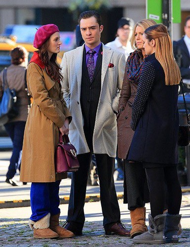Ed and Leighton on Set / 1st October