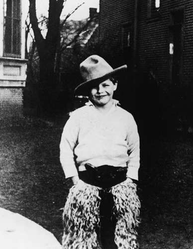  Eight-year-old buckaroo Marlon Brando, 1932