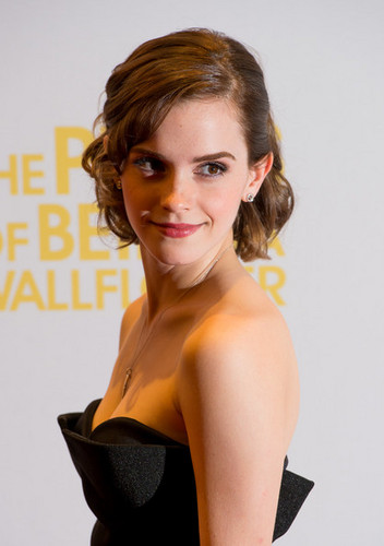  Emma at the 'Perks Of Being A Wallflower' Screening