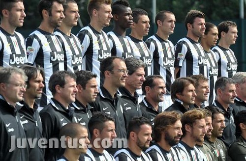  FC Juventus official photoshot season 2012-2013