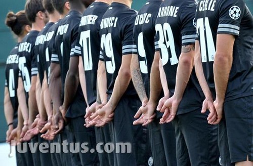  FC Juventus official photoshot season 2012-2013