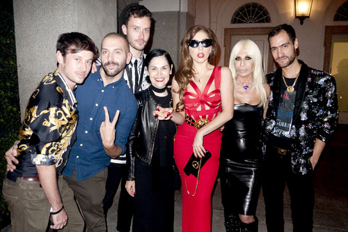 Gaga at Gianni Versace’s Apartment by Terry Richardson
