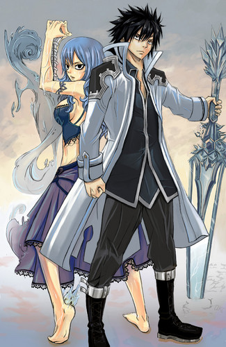  Gray and Juvia as cover for chapter 283