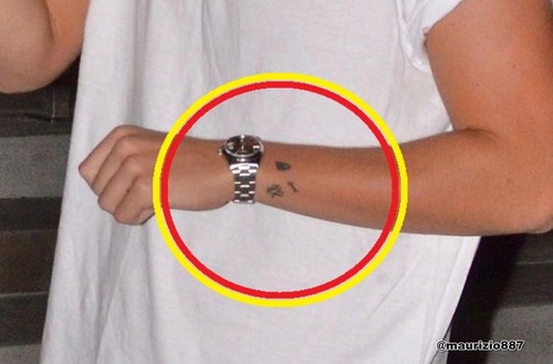 Harry styles new Tattoo 2012