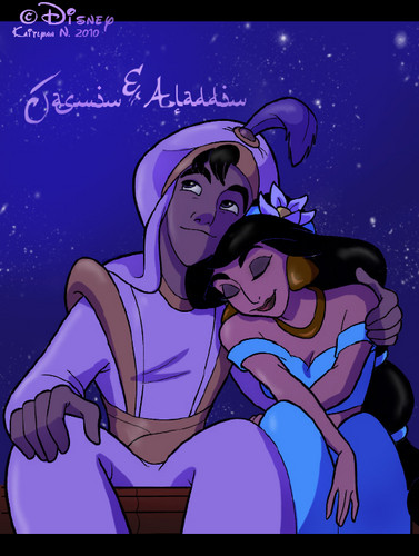 Jasmine and Aladdin