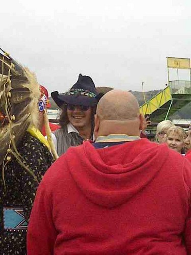 Johnny Depp at Comanche Nation Fair 2012, Sep 29