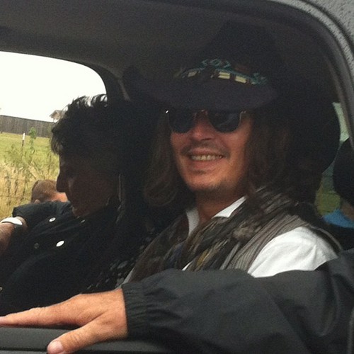  Johnny Depp at Comanche Nation Fair 2012, Sep 29