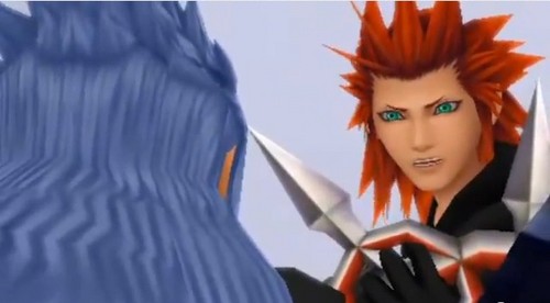  Lea was shocked to see Isa (Saix) on their side