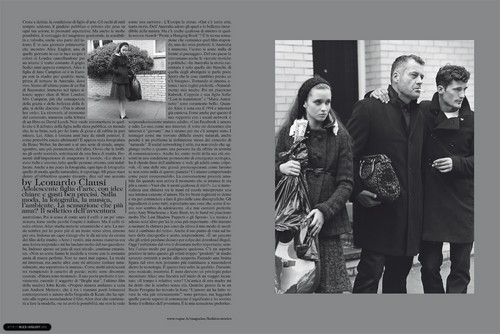  Magazine scans: Vogue Italy (October 2010)