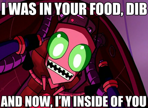  Overly attached Zim