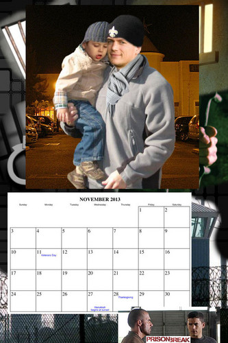  Prison Break - calendar 2013