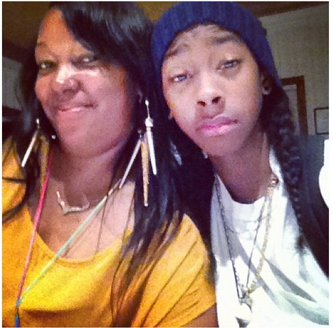  Ray' and his mother Keisha