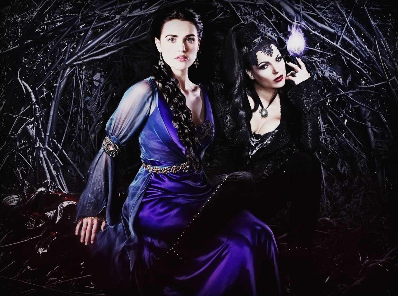 Regina Evil Queen and Morgana!
