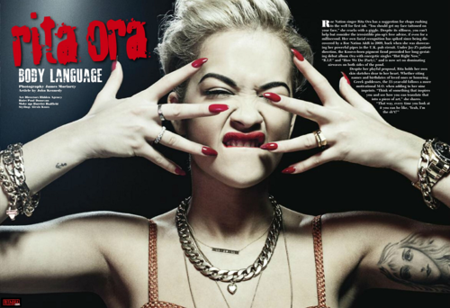  Rita Ora - Magazine Scans - Urban Ink
