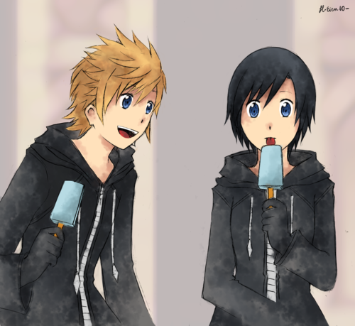  Roxas and Xion