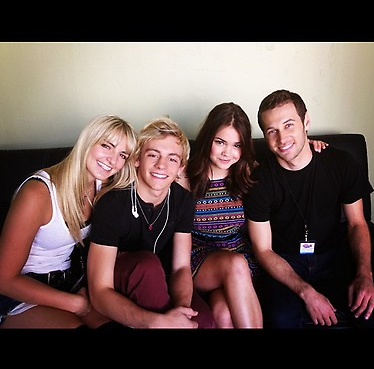  Rydel and Ross with Maia Mitchell and Chris Scott