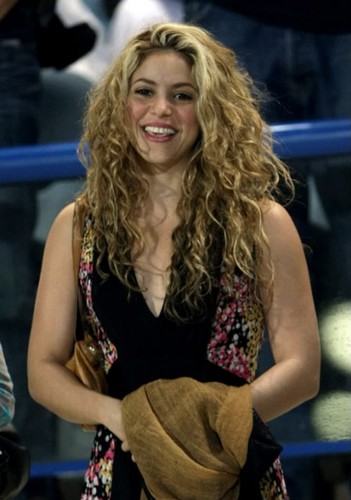  Shakira and Nadal: 3 years she went to cheer him !